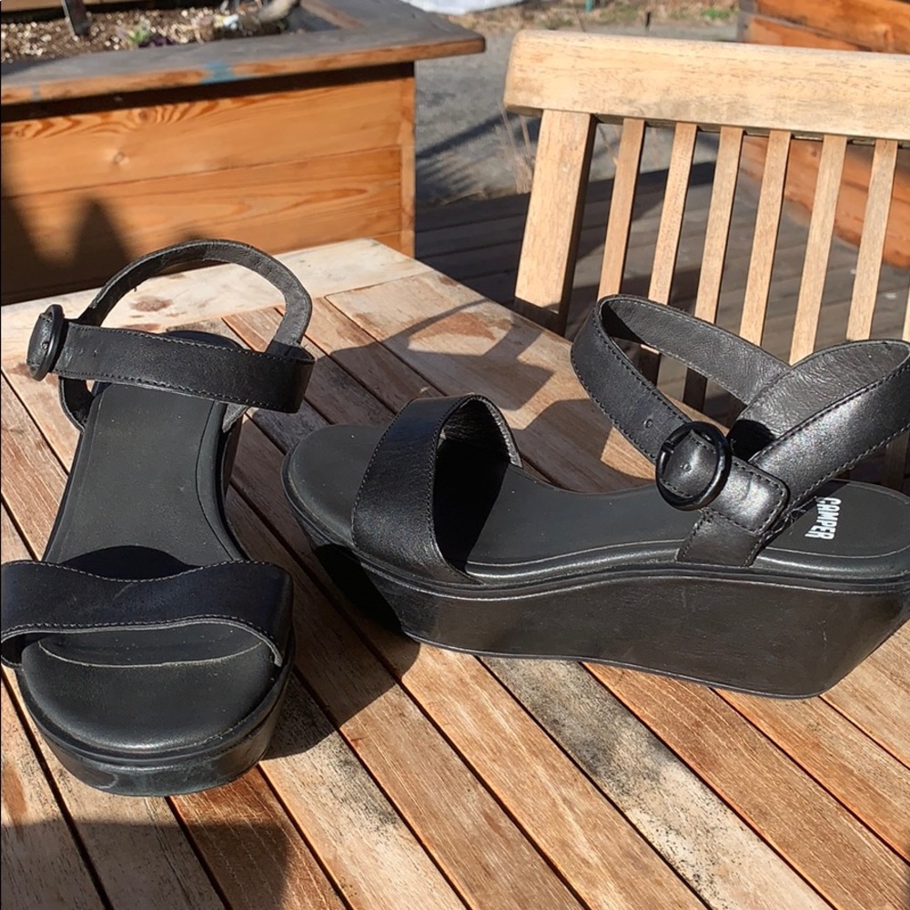 Platform Camper Sandals
